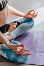 Load image into Gallery viewer, Seeka PRO ECO yoga mat - Moon series PURPLE