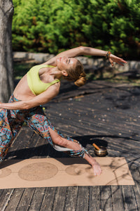 Natural Cork Yoga Mat - No Planet B. – Seeka Yoga