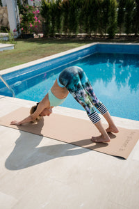 Natural Cork Yoga Mat - No Planet B.